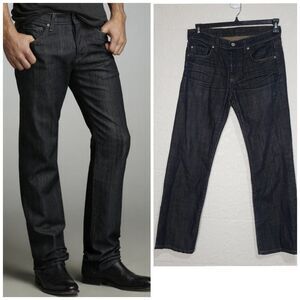 7 For All Mankind The Standard Dark Wash Button Fly Men's Jeans Size 29